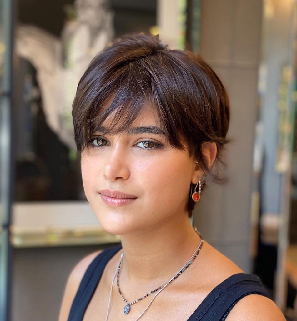 Short Hair with Bangs for Girls