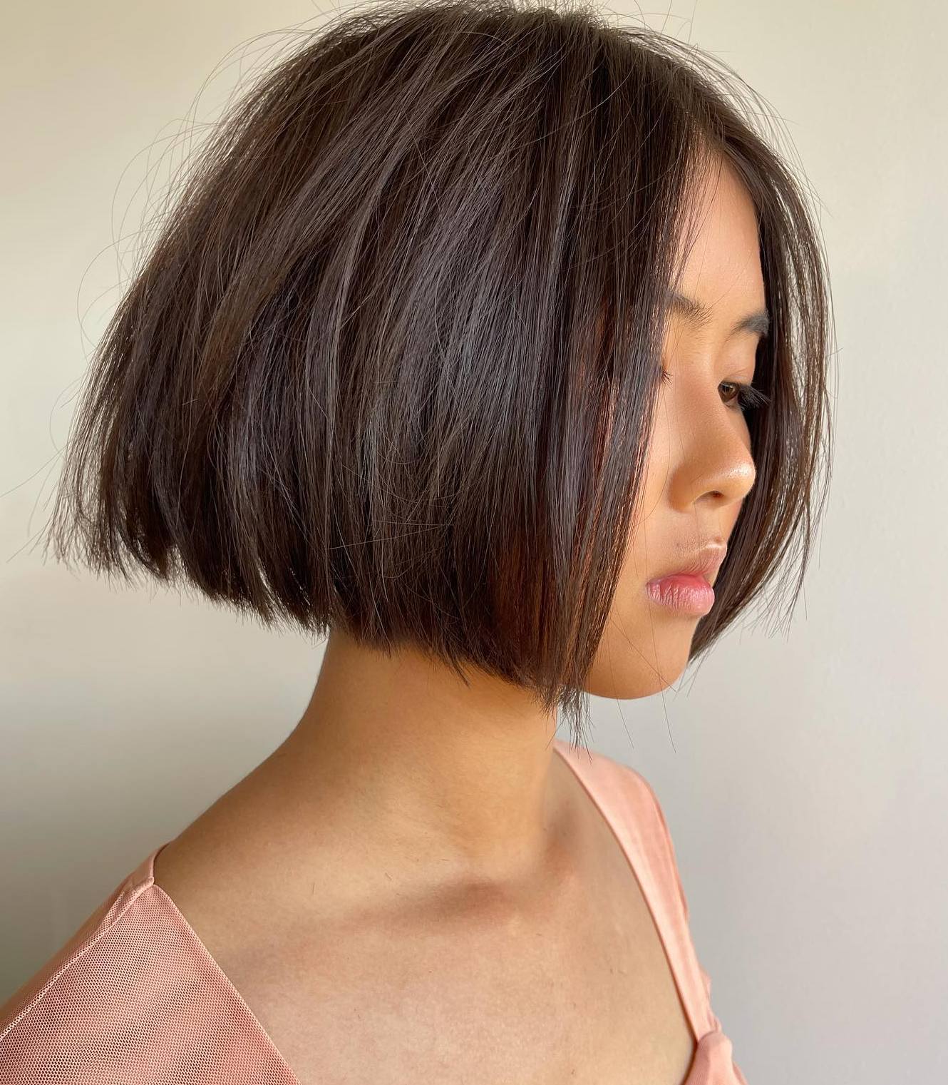 Accurate Asian Chin-Length Bob